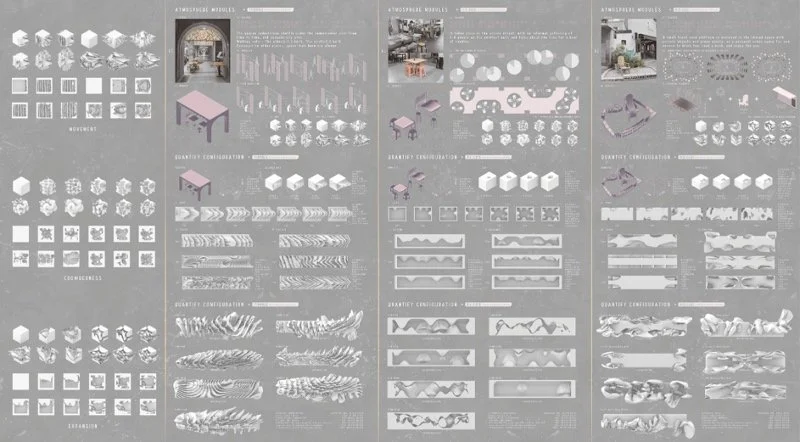 遺覺之廟——以大稻埕氛圍六感及參數形態重構之信仰空間