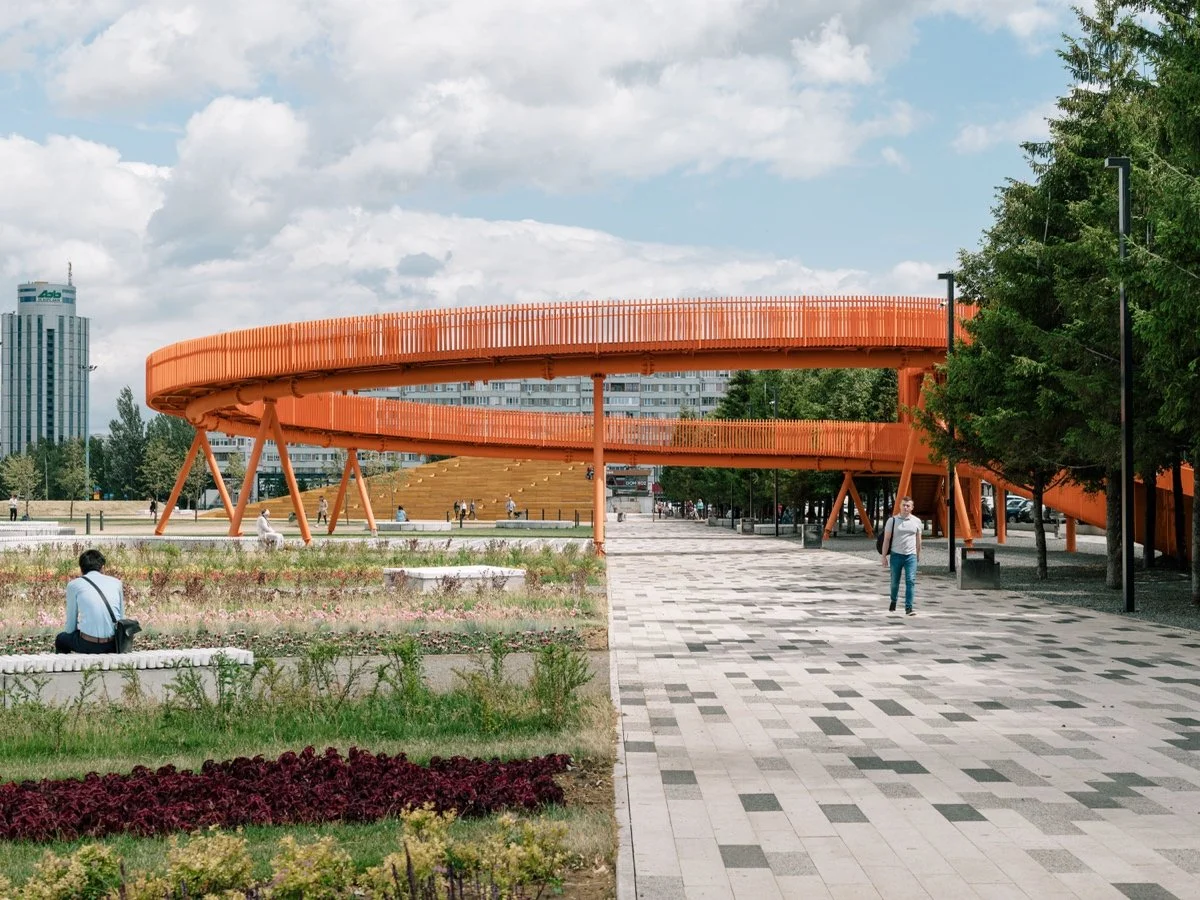 Azatlyk 广场：如何用公共空间更新重塑苏联工业城市的城市生活