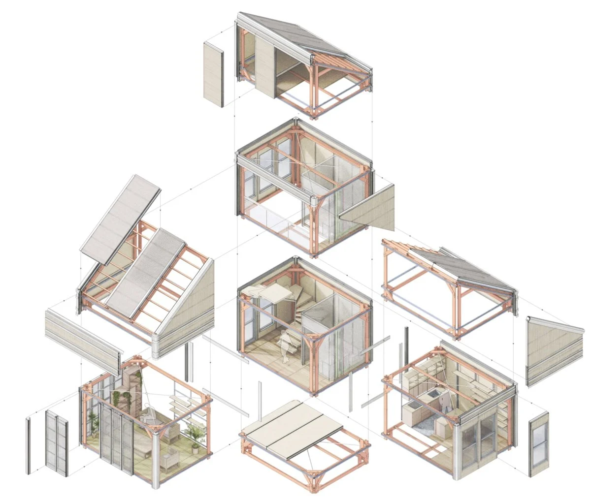 “新新”住宅，用于“新新”生活——一种灵活模块化住房系统（The 'New New' House for 'New New' Living - A Flexible Modular Housing System）