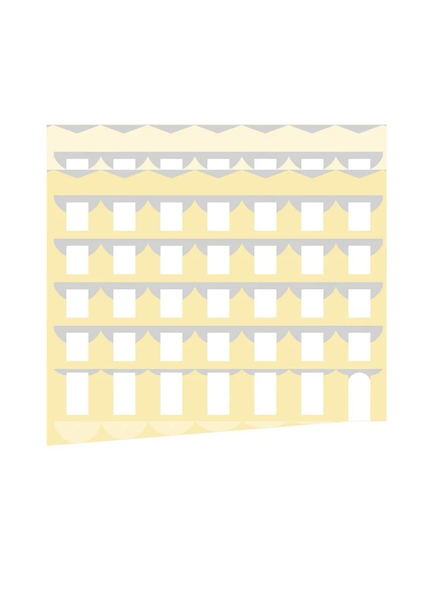16套社会住宅单元（16 social housing units）