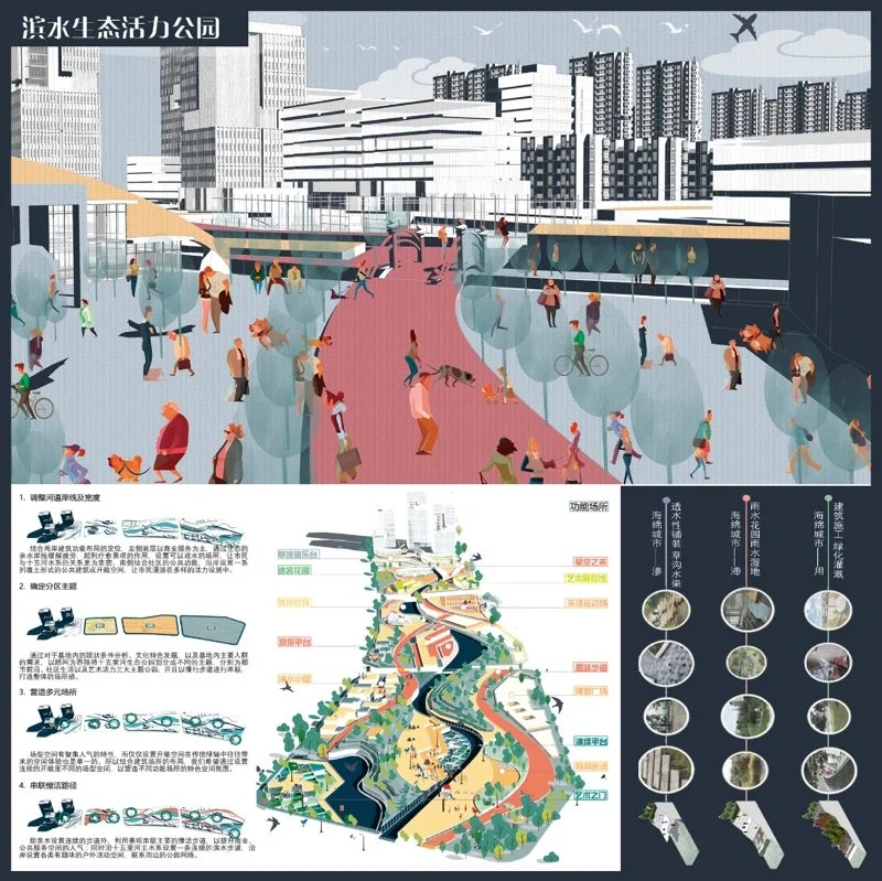 慢游记 营新城——合肥市十五里河金寨路东部地块城市设计