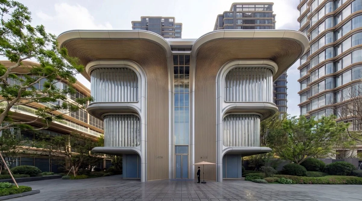 上海嘉艺术馆：Foster + Partners 如何用“花瓣几何”重塑城市文化客厅与公共艺术空间