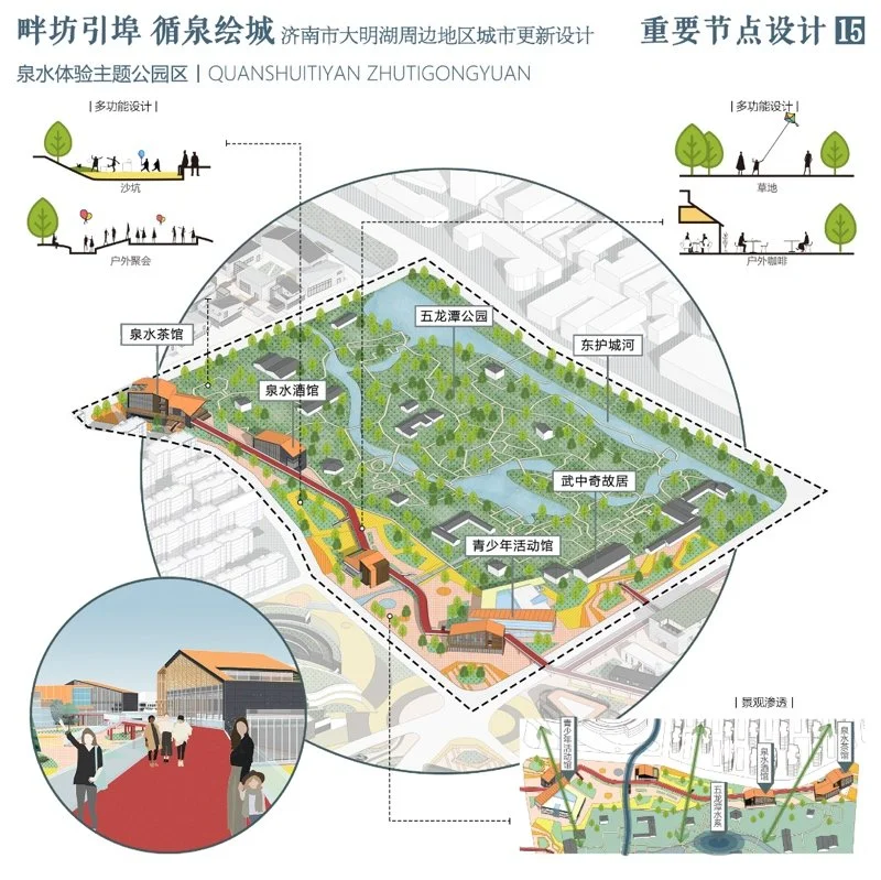 畔坊引埠 循泉绘城——济南市大明湖周边地区城市更新设计