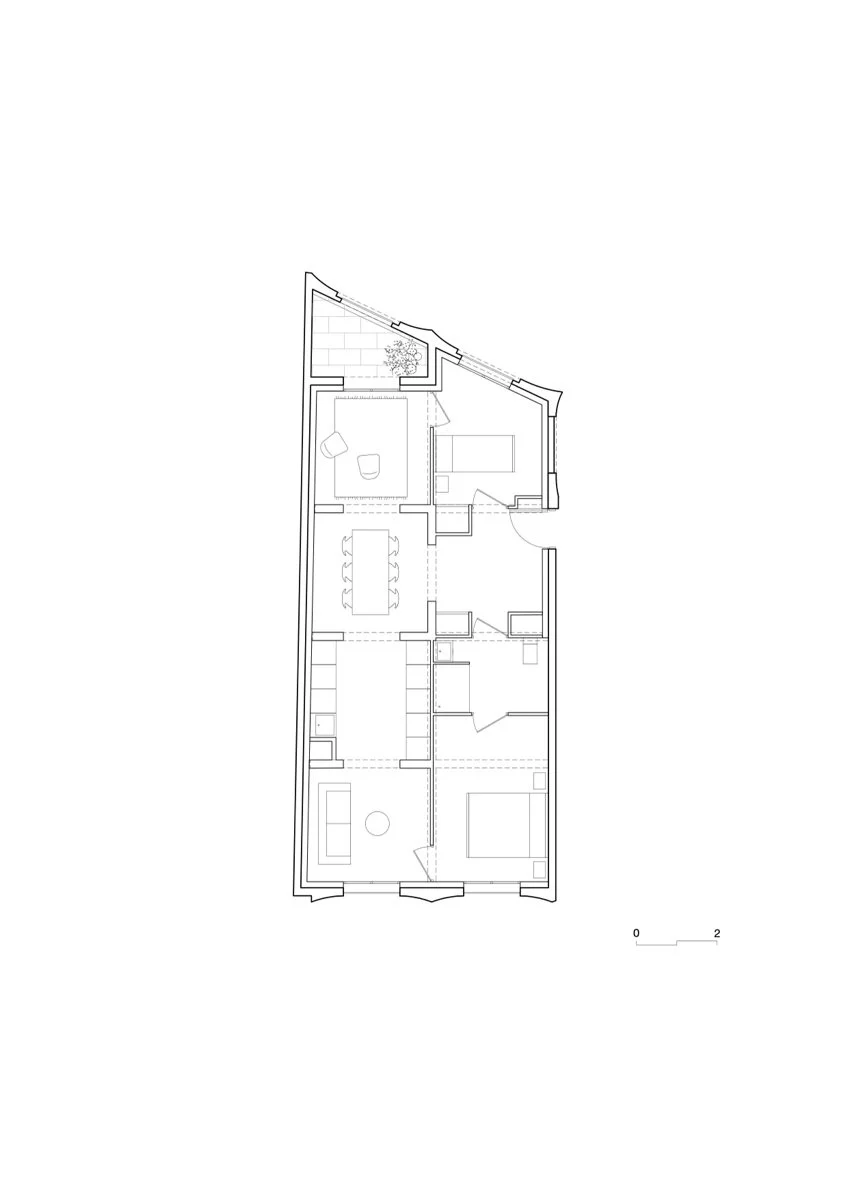 16套社会住宅单元（16 social housing units）