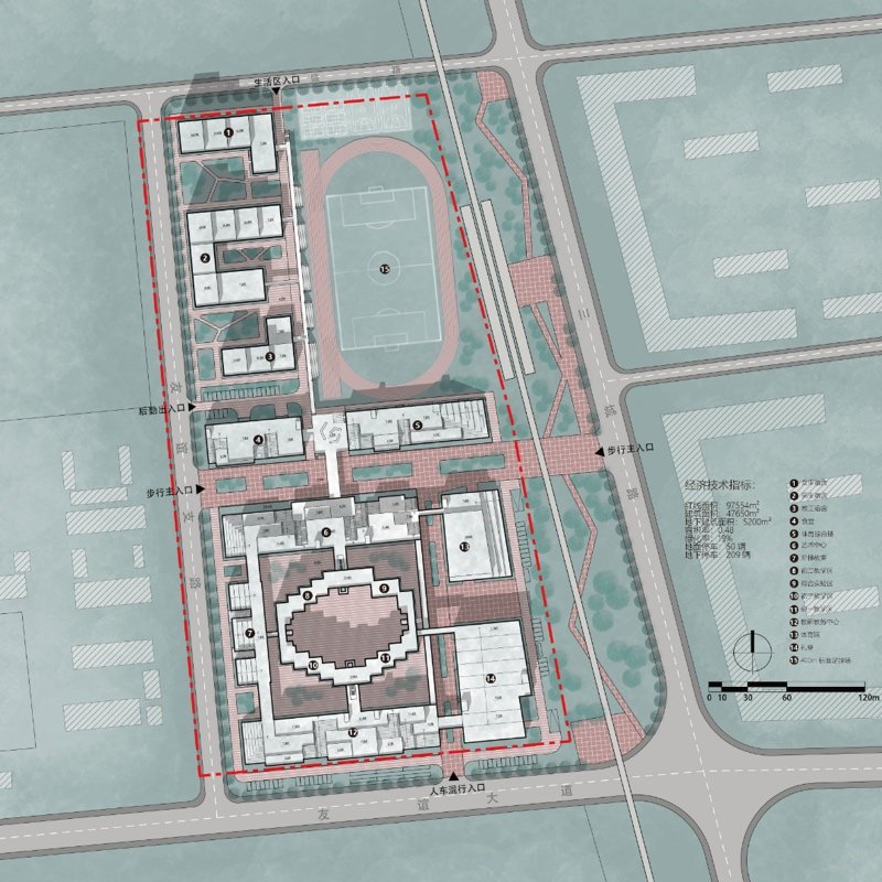 新型城镇化背景下的社区型中学建设（COMMUNITY SCOOL ——new type of campus based on mew urbanization）