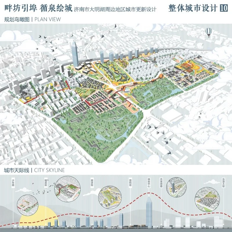 畔坊引埠 循泉绘城——济南市大明湖周边地区城市更新设计