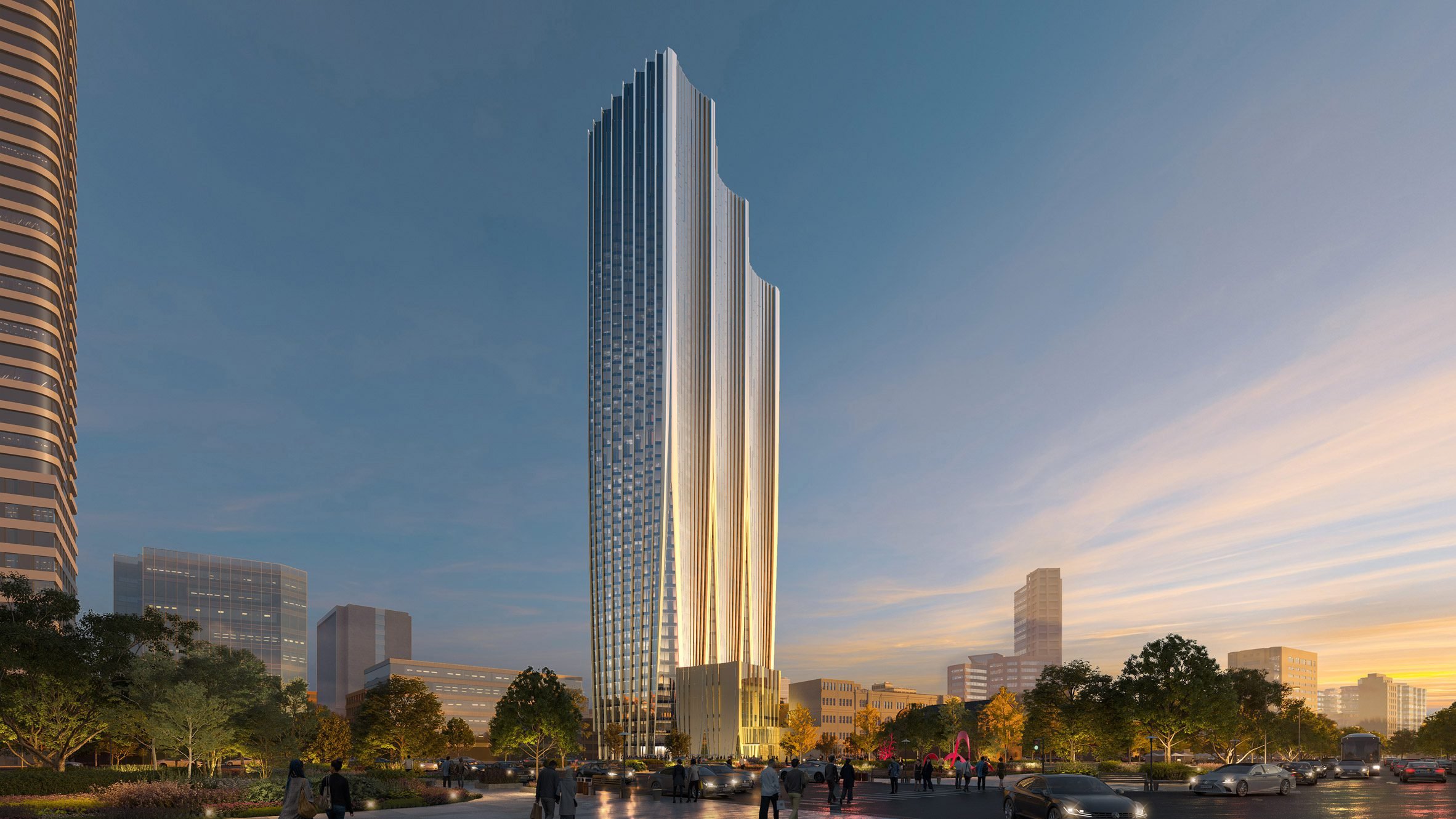 台北创新金融中心：Zaha Hadid 如何以蝴蝶兰形态连接历史邮局与未来金融地标
