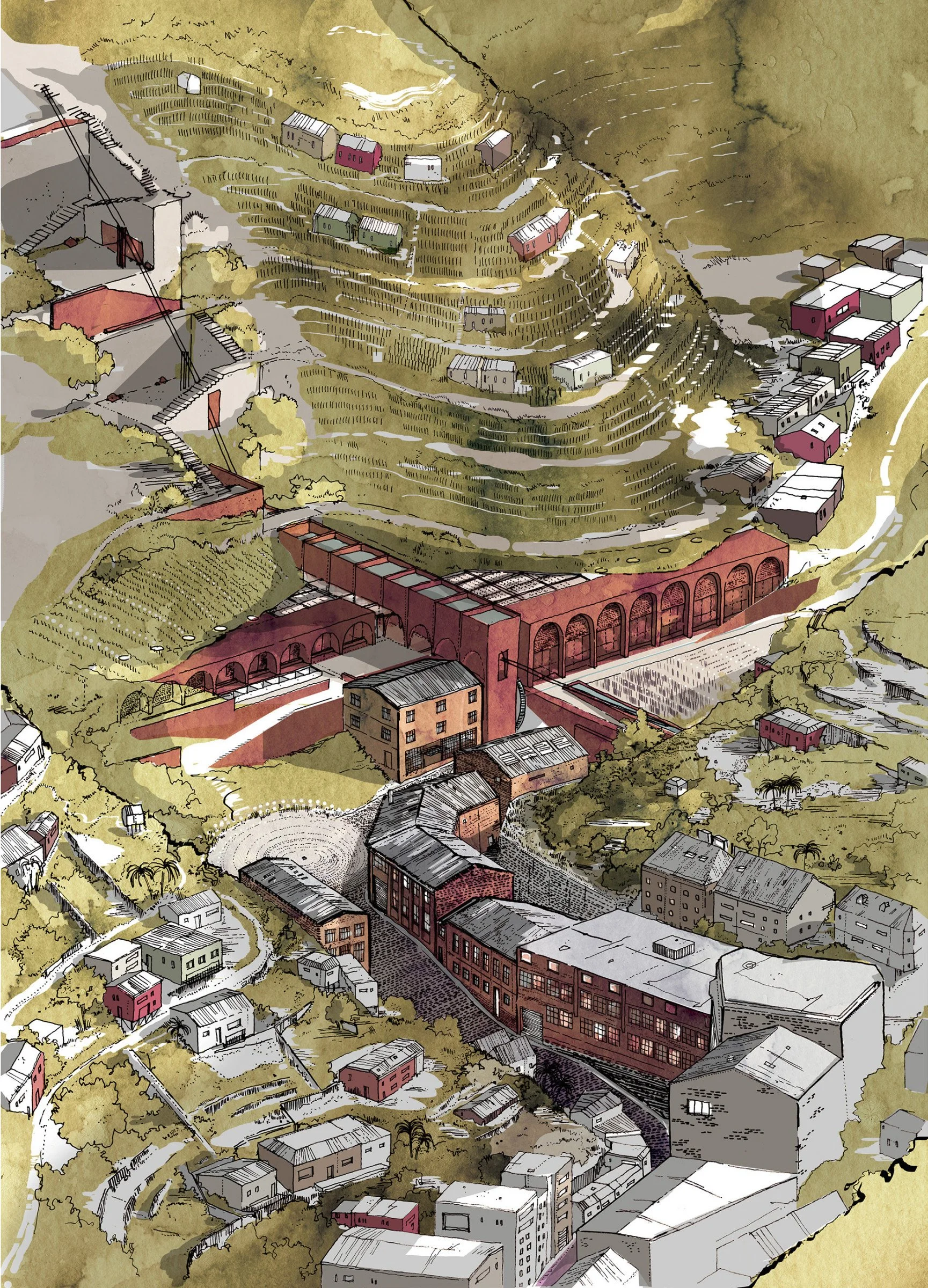 Quebrada Jaime 的生活风景（The Living Landscape of Quebrada Jaime）