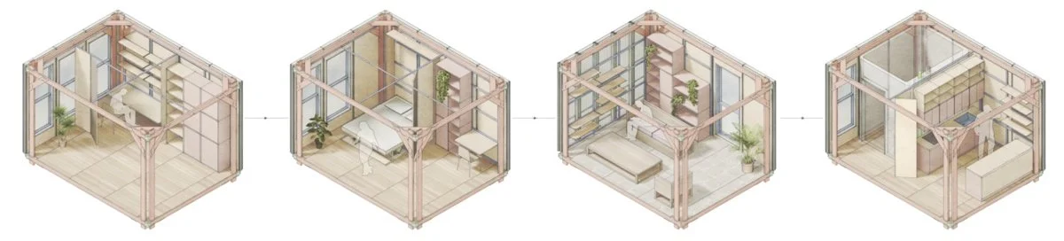 “新新”住宅，用于“新新”生活——一种灵活模块化住房系统（The 'New New' House for 'New New' Living - A Flexible Modular Housing System）