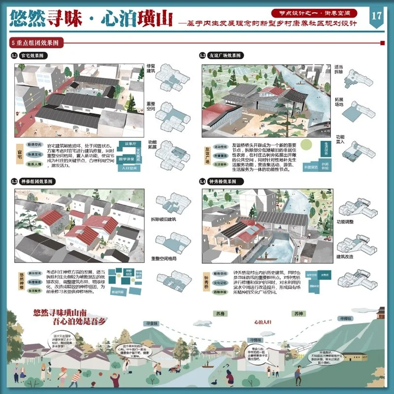 悠然寻味·心泊璜山——基于内生发展理念的新型乡村康养社区规划设计