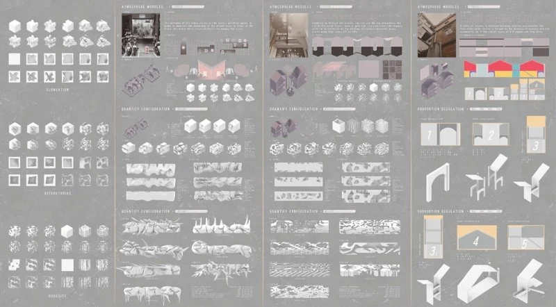 遺覺之廟——以大稻埕氛圍六感及參數形態重構之信仰空間