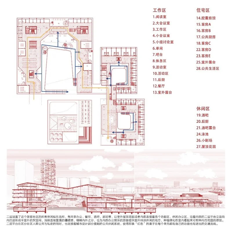 成都宽窄巷子二期城市设计与建筑设计——闲人客栈