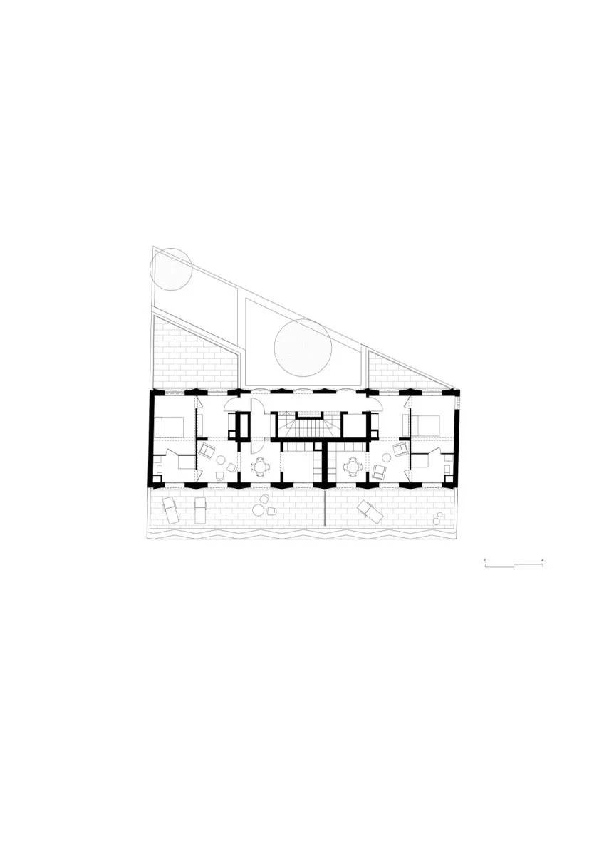 16套社会住宅单元（16 social housing units）