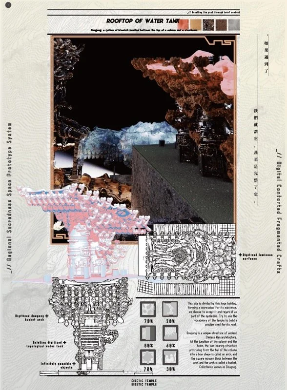 遺覺之廟——以大稻埕氛圍六感及參數形態重構之信仰空間