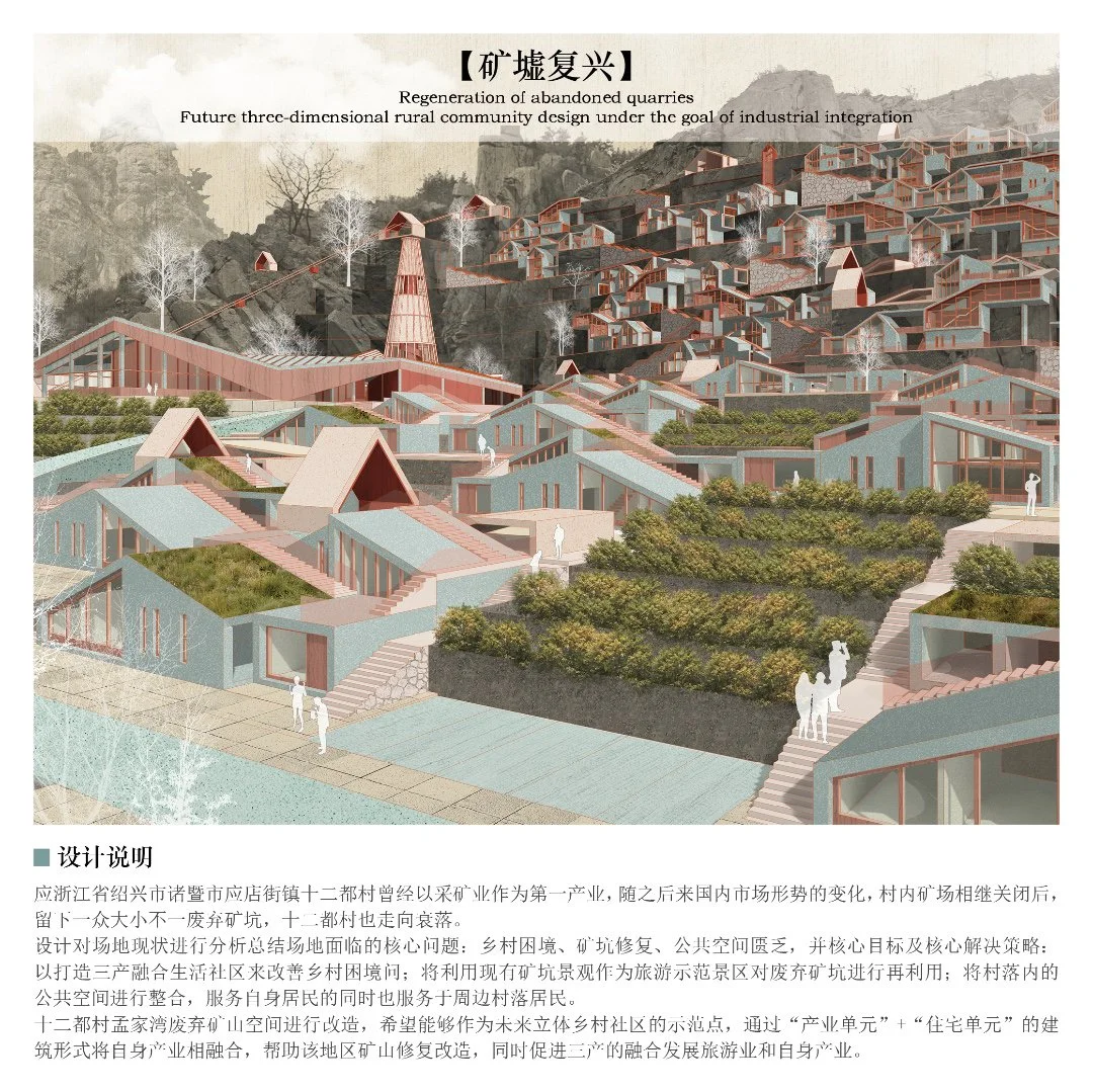 矿墟复兴——产业融合目标下的未来立体乡村社区设计