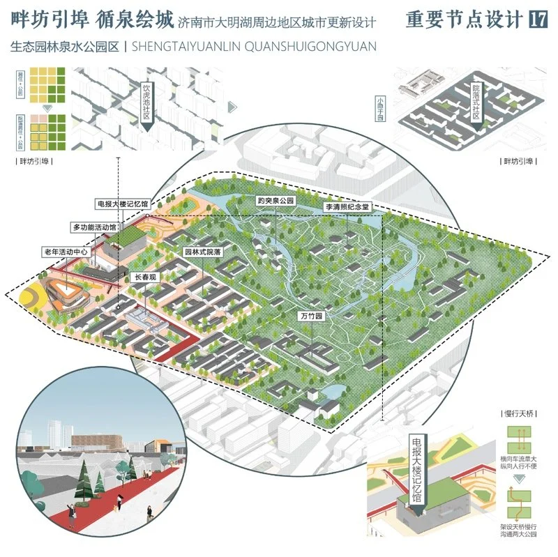 畔坊引埠 循泉绘城——济南市大明湖周边地区城市更新设计