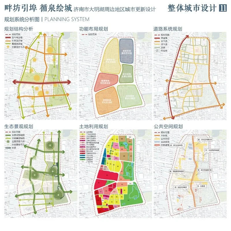 畔坊引埠 循泉绘城——济南市大明湖周边地区城市更新设计