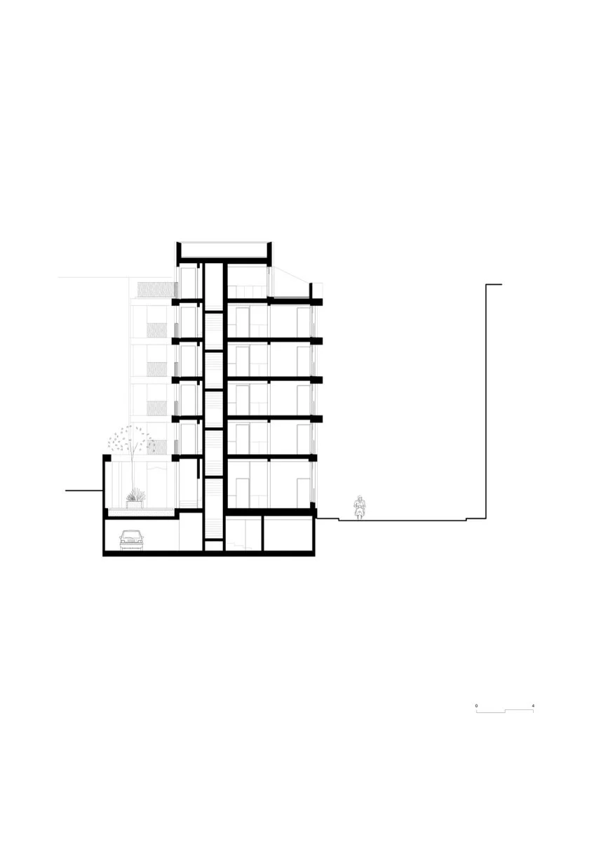 16套社会住宅单元（16 social housing units）