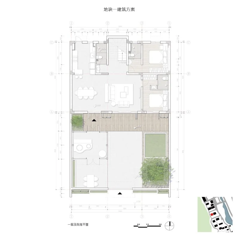 微型社区 ——乡村小住宅集合多样化居住