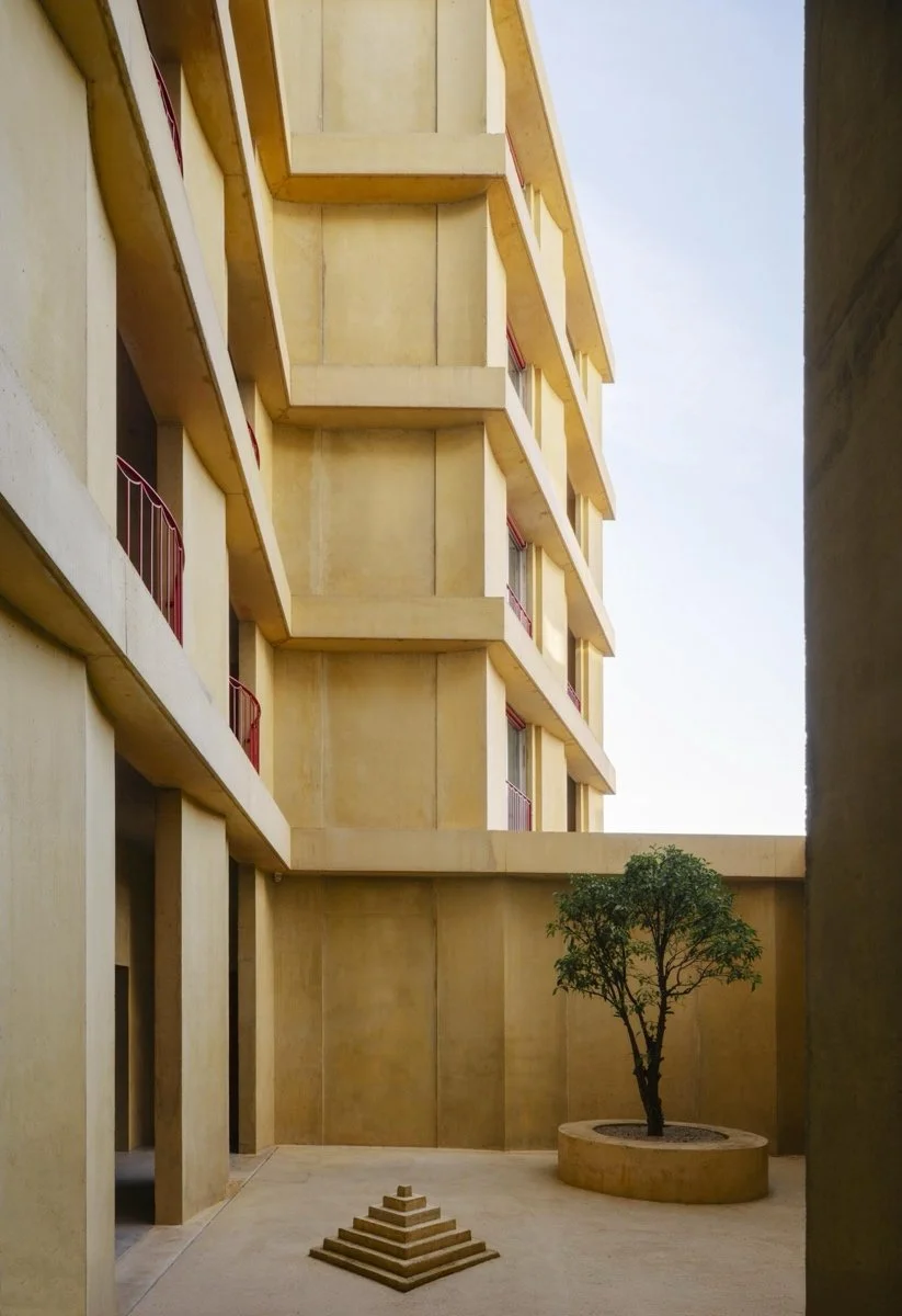 16套社会住宅单元（16 social housing units）