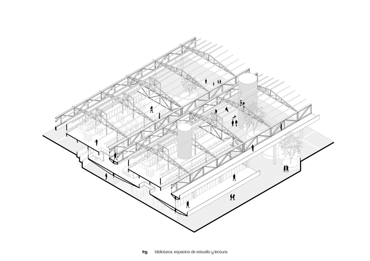 公民艺术中心：基础设施作为新钦博特区巩固的推动器（Centro Cívico Artístico - Infraestructura como dispositivo para la consolidación del distrito de Nuevo Chimbote）