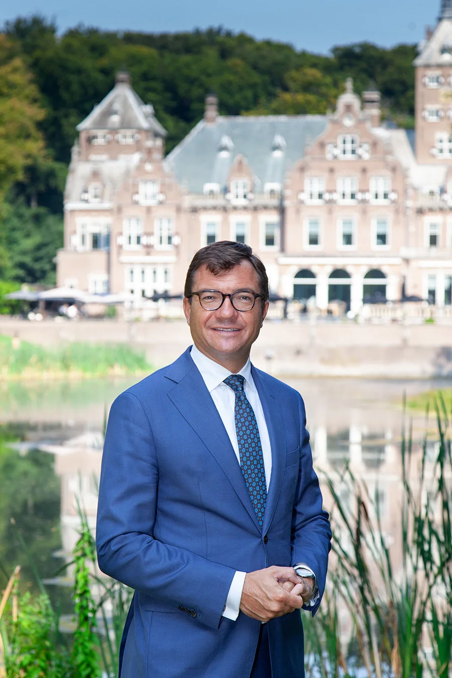 Portret van Bernard Lensink