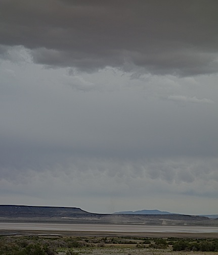 Mammatocumulus Cloud Formations 