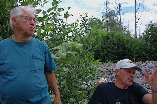 Trip leaders Larry Purchase and Bo Nonn.