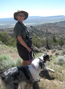 2009 - CAROL HASENBERG, TRINITY, AND NICK THE CRAZY DOG