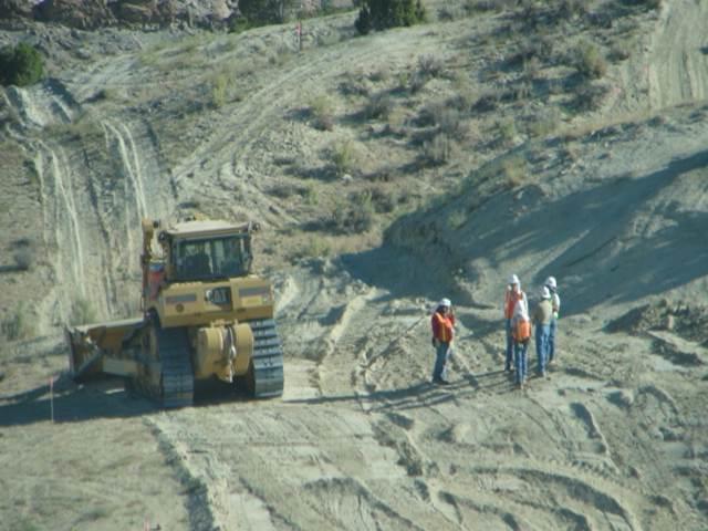 Construction site on the way to Marsh Hill. Photo by Sheila Alfsen.