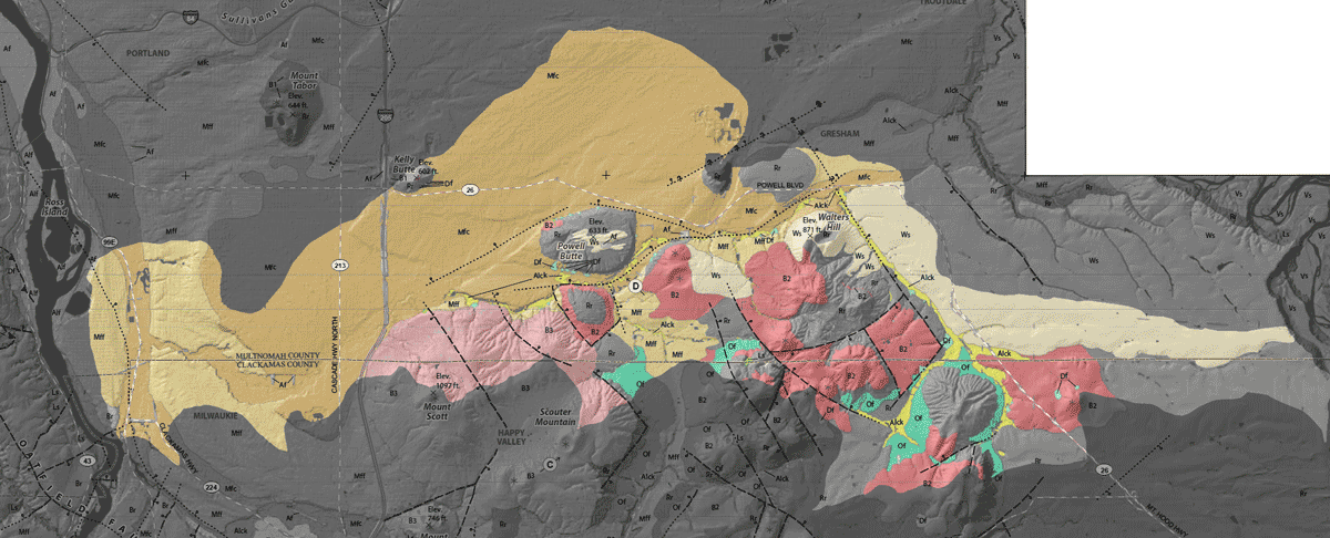 Boring Volcanics