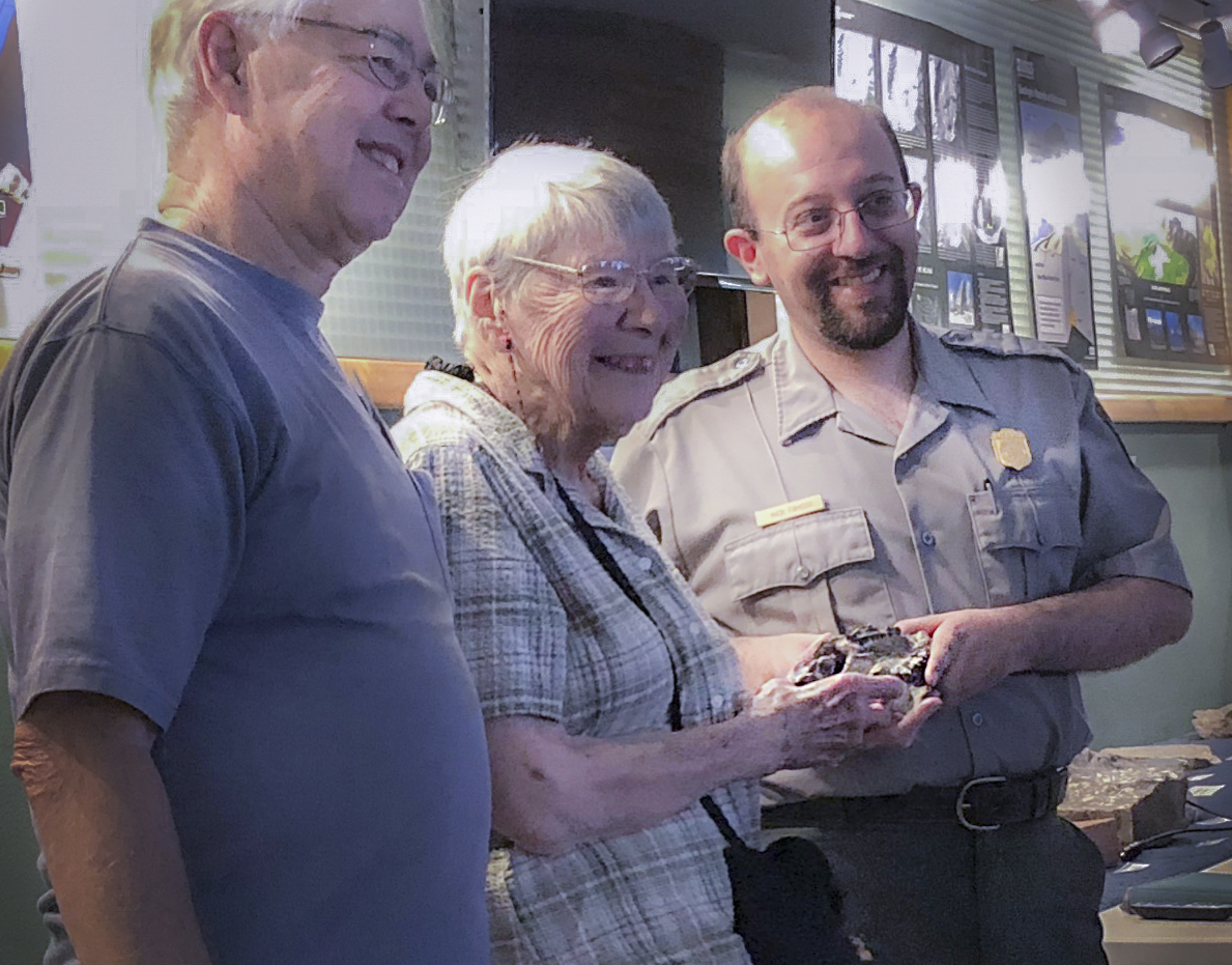 Larry Purchase, Rosemary Kenney, and Dr. Famoso