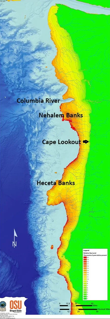 Isostatically Adjusted Paleoshorelines for Oregon and Washington: 20,000 Years of Changing Shorelines, Jon Krier