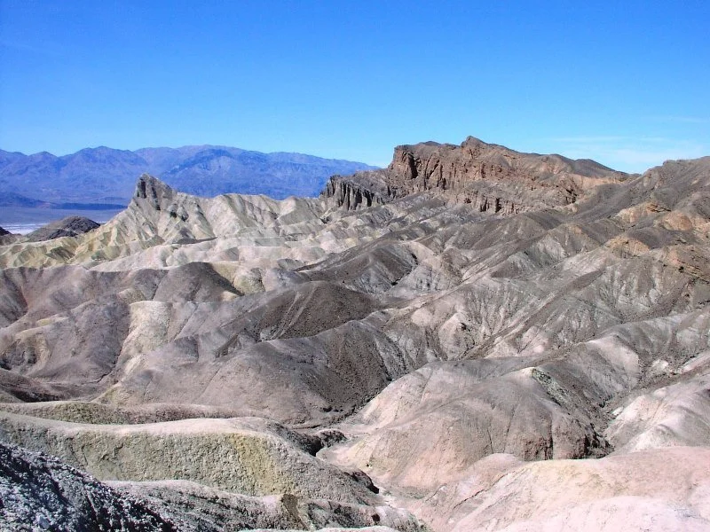 The Major Geologic Events of Death Valley