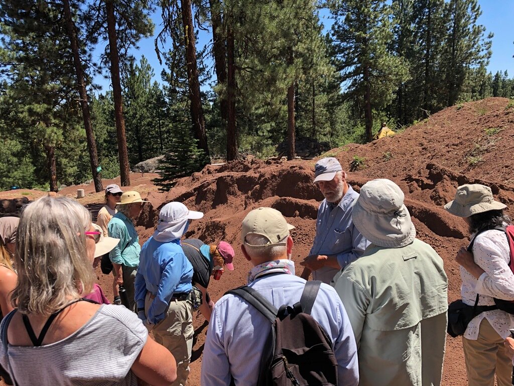  Mine co-owner Bruce Moore discusses the extraction and sorting processes 