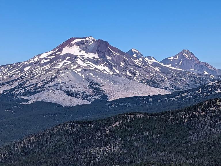  Three Sisters from Mt Bachelor 