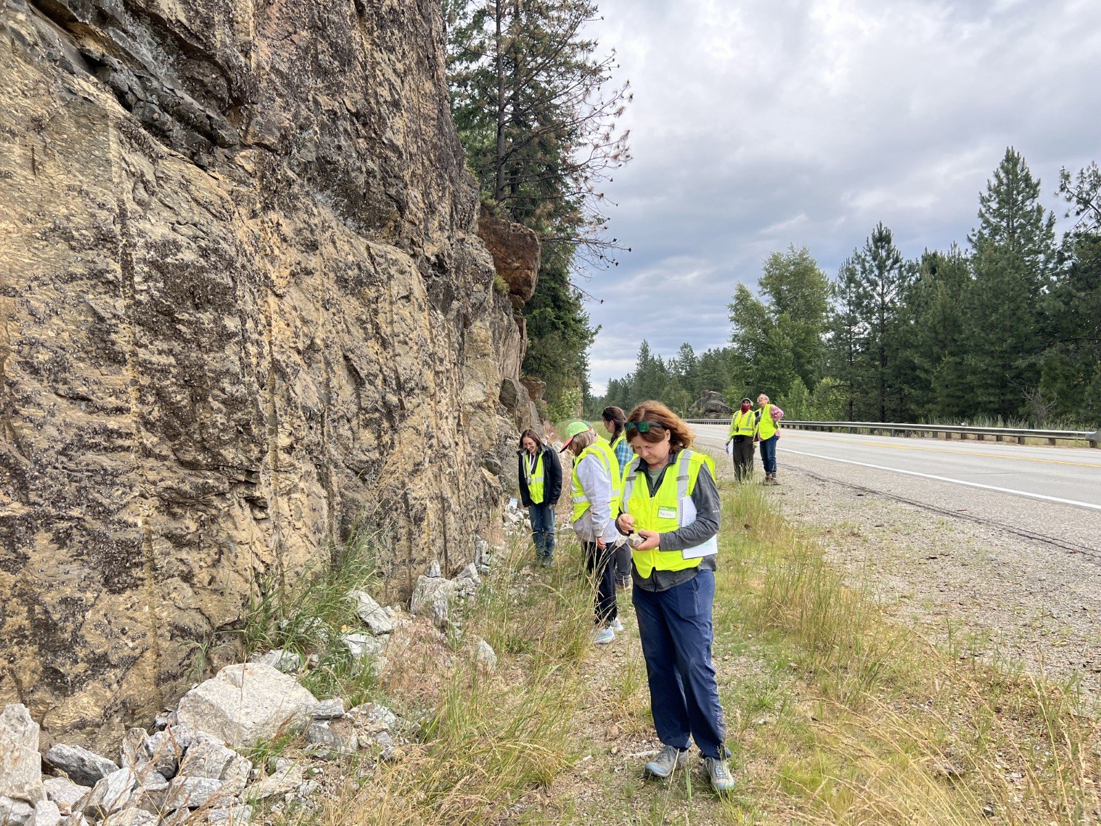 Day 1 - Stop 1.3 east of Priest River