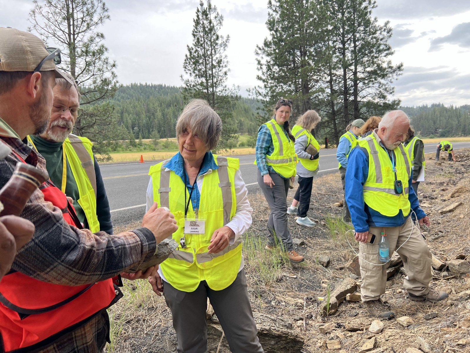 Day 1 - Stop 1.6 on Cougar Gulch Rd.