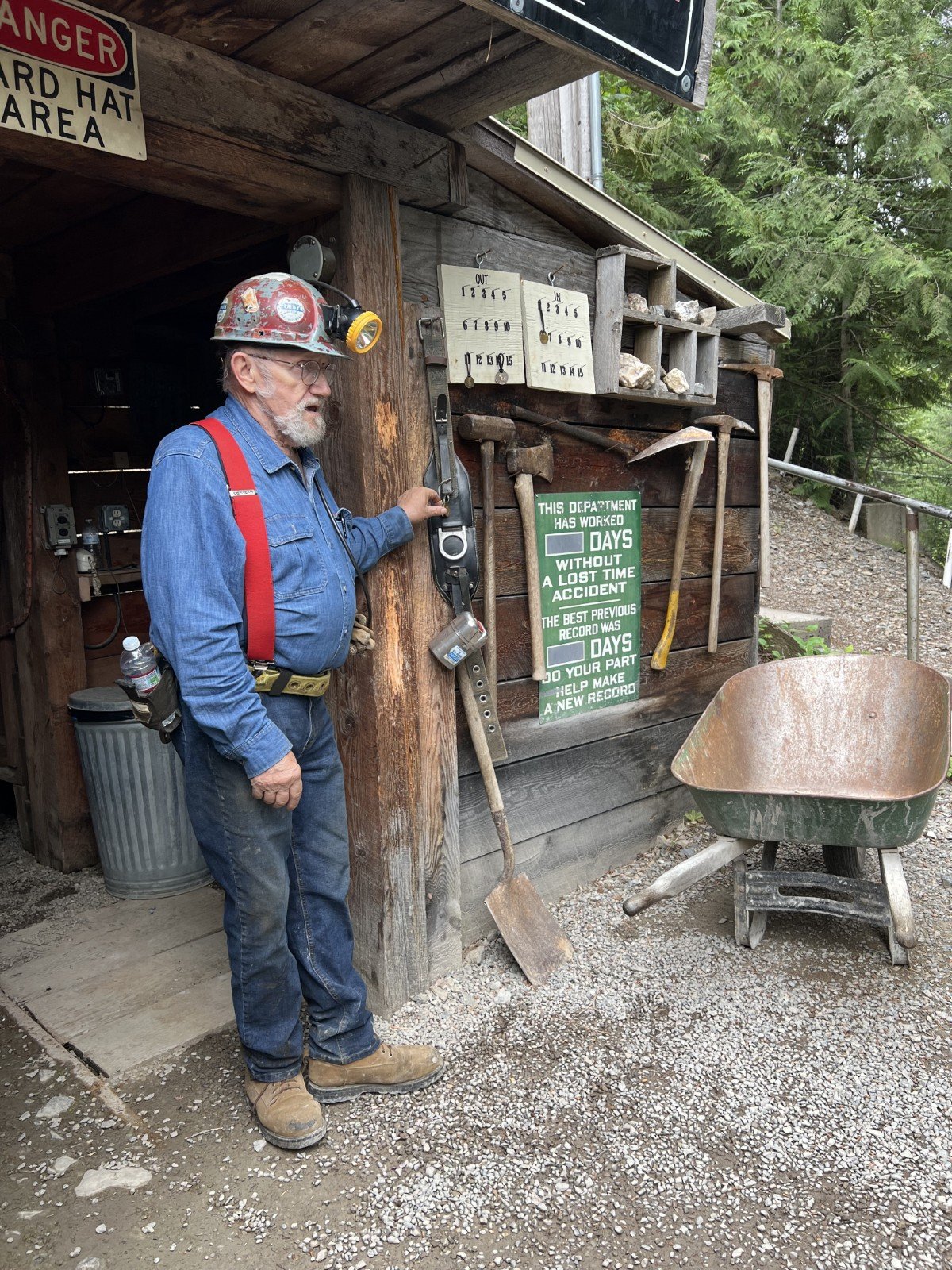 Day 2 - Tour of Sierra Silver Mine