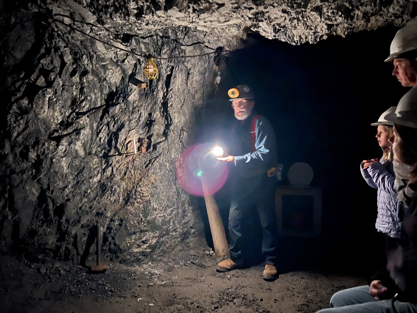 Day 2 - Tour of Sierra Silver Mine