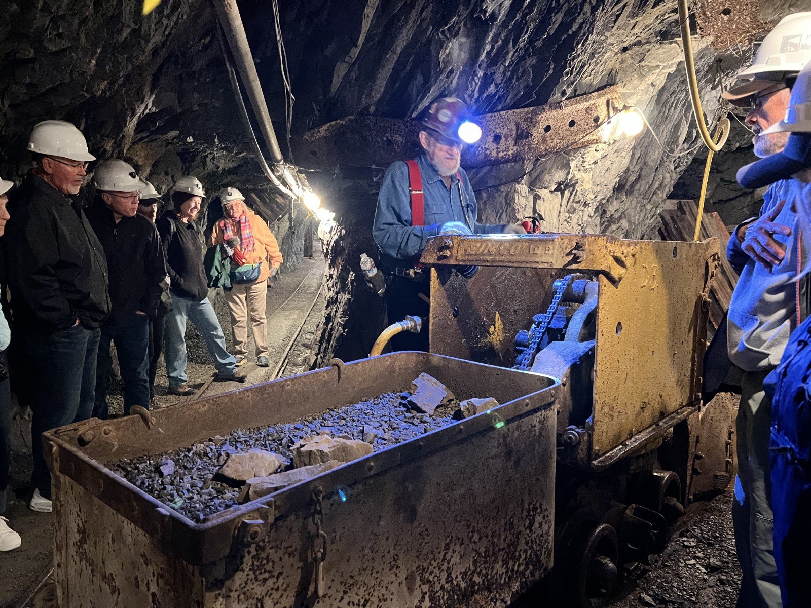 Day 2 - Tour of Sierra Silver Mine