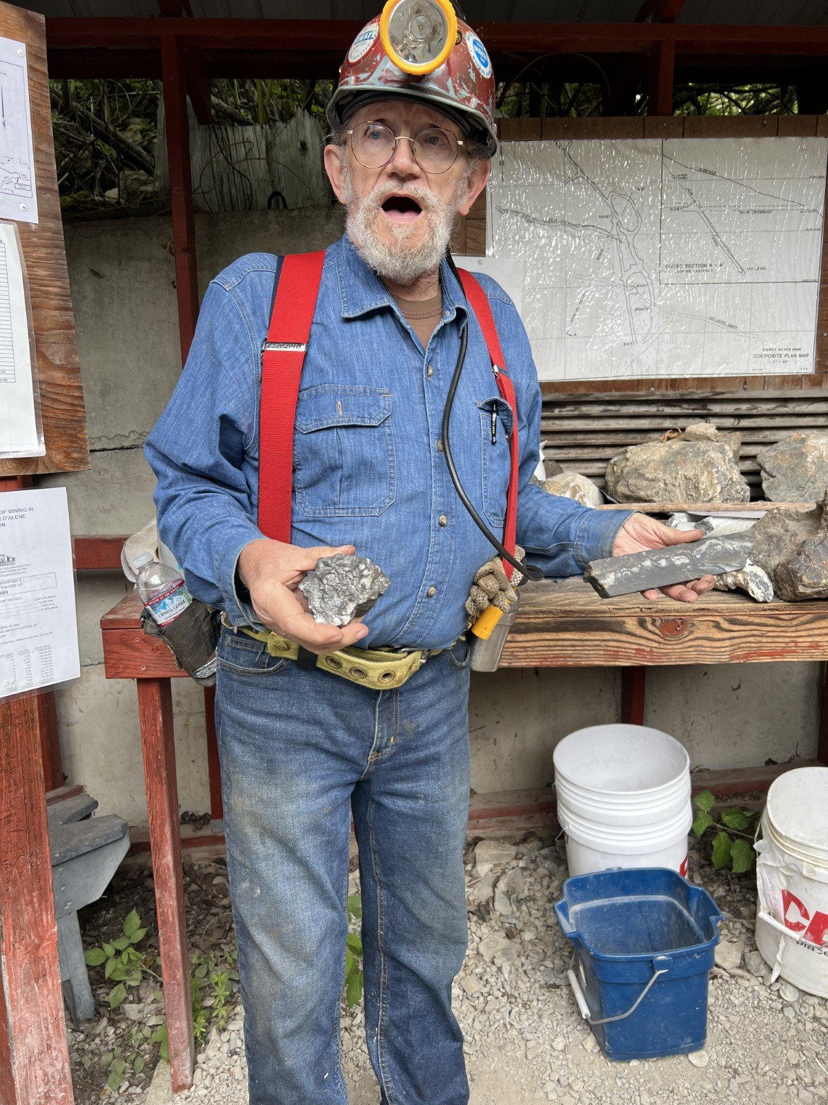 Day 2 - Tour of Sierra Silver Mine