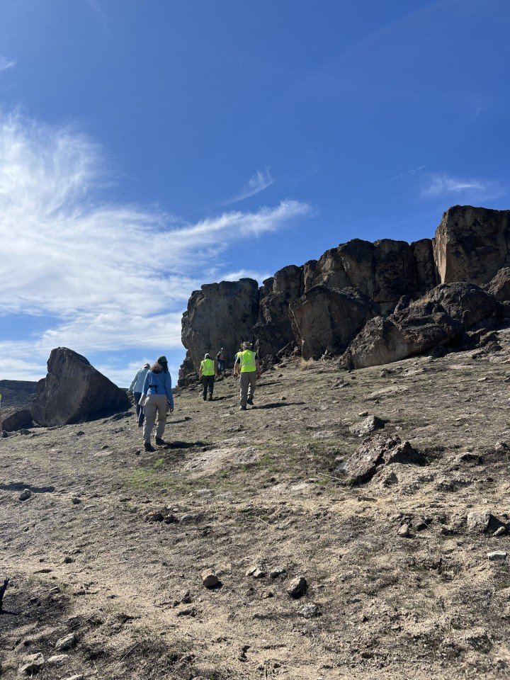  Devine Canyon Tuff outcrop. 