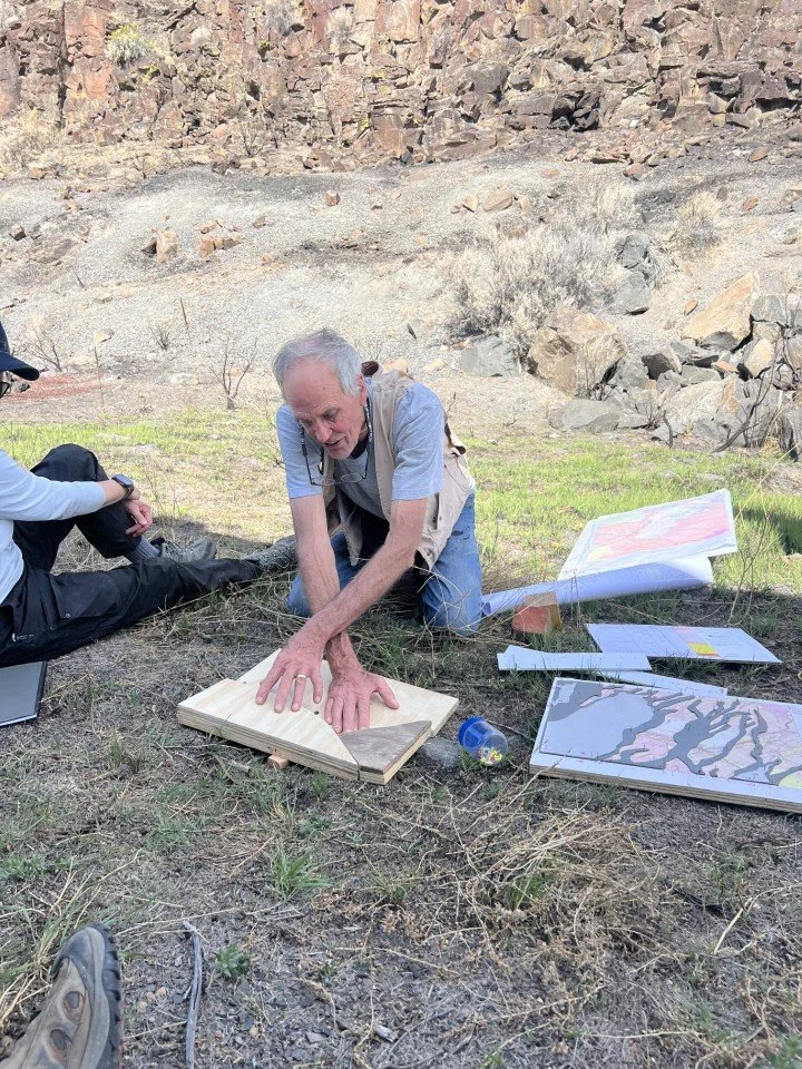  Dave’s demo of the landform evolution. 