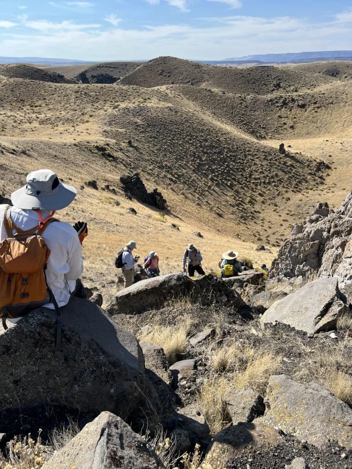  Discussion of how the tuff got there in the middle of a basalt volcanic field. 