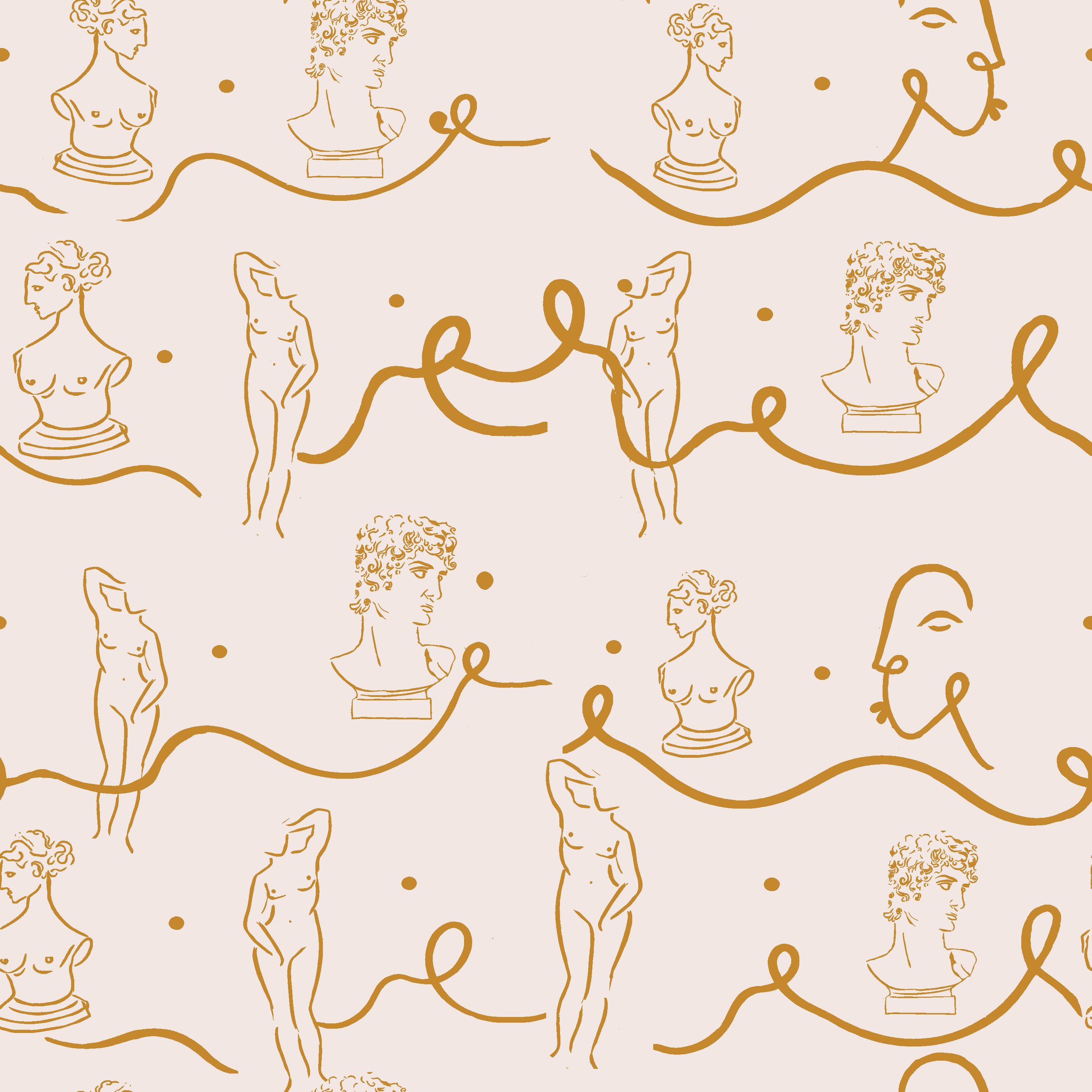 India Yellow Bust_Doodles_CC-DOOD-07_26x26cm.jpg