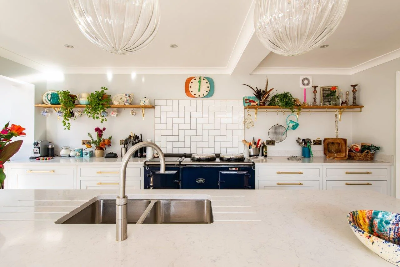 Mixing Metals Handles Taps Appliances Herringbone Kitchens