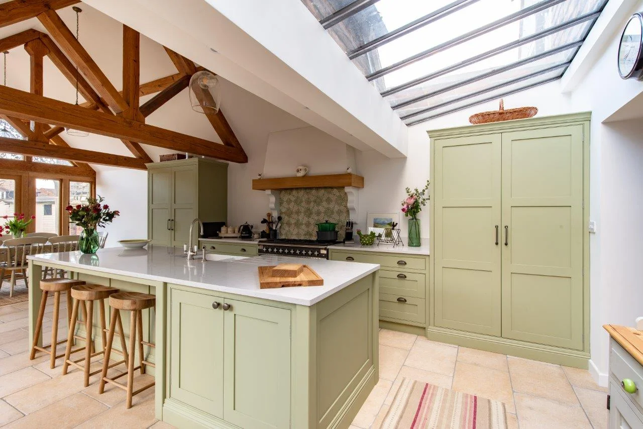 Vaulted Ceiling Kitchen Extension Shelly Lighting