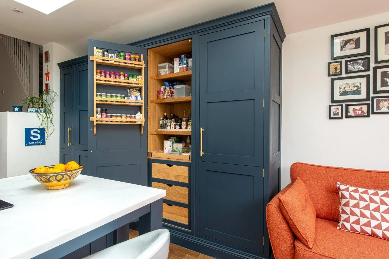 Kitchen trends The Rise of Pantry Larders — Herringbone Kitchens