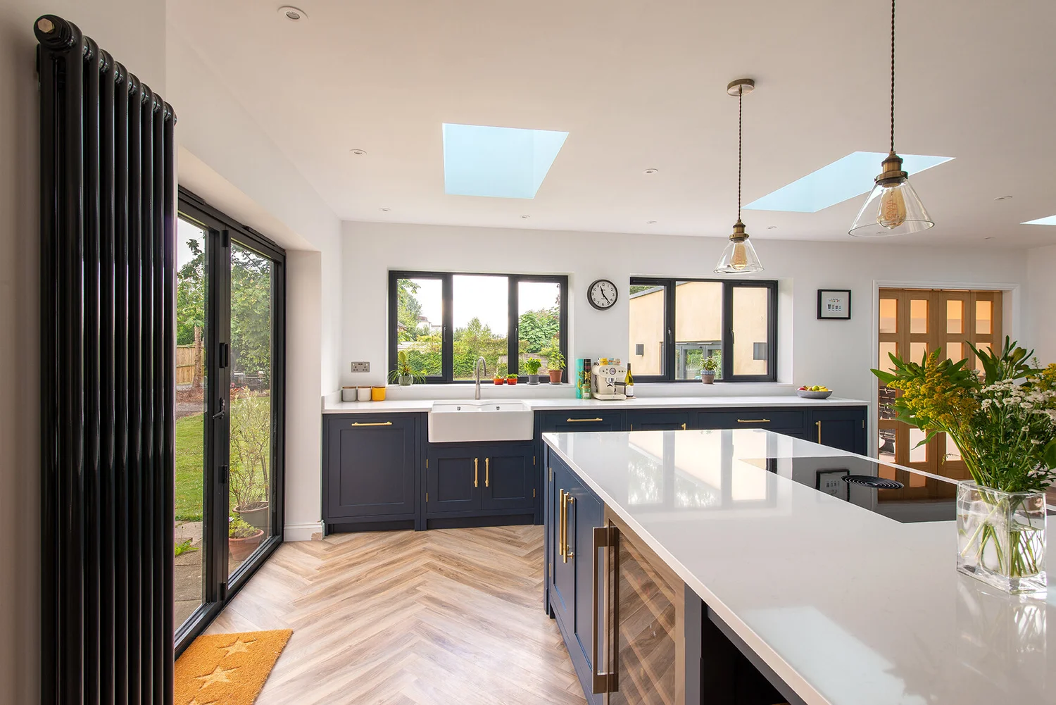 Canterbury Blue Kitchen — Herringbone House